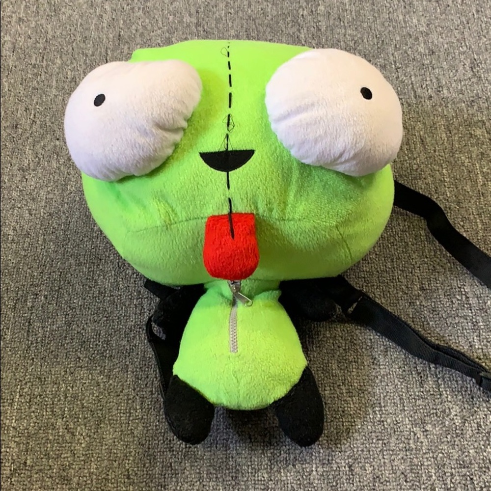 Invader Zim Gir plush backpack